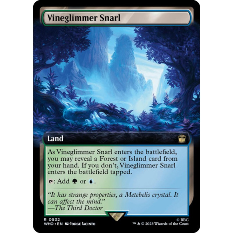 Vineglimmer Snarl (Extended Art) | Universes Beyond: Doctor Who