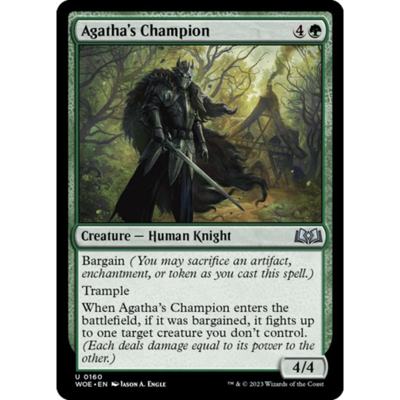 Agatha's Champion | Wilds of Eldraine