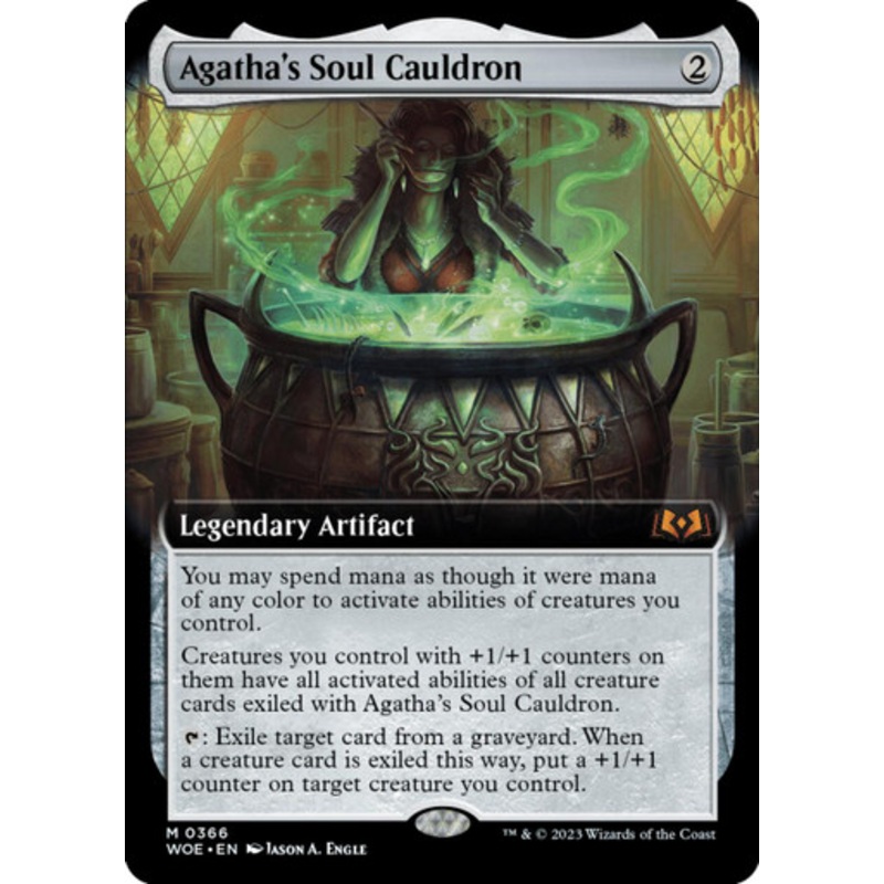 Agatha's Soul Cauldron (Extended Art) | Wilds of Eldraine