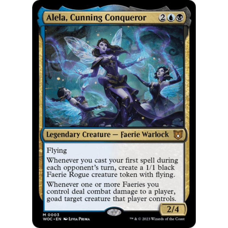 Alela, Cunning Conqueror | Wilds of Eldraine Commander