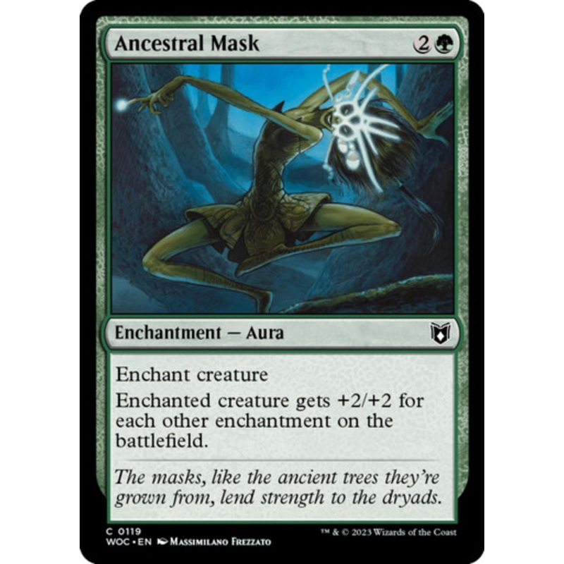 Ancestral Mask | Wilds of Eldraine Commander