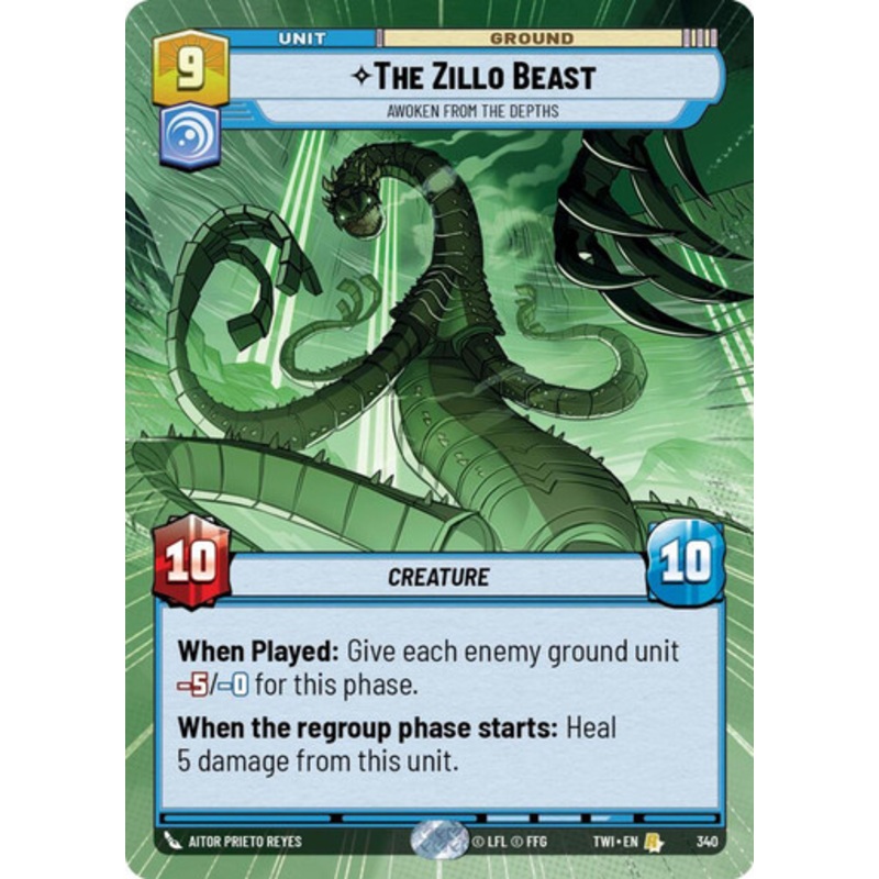 The Zillo Beast, Awoken From The Depths (Hyperspace Frame)