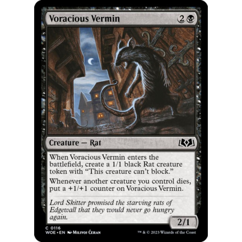 Voracious Vermin | Wilds of Eldraine