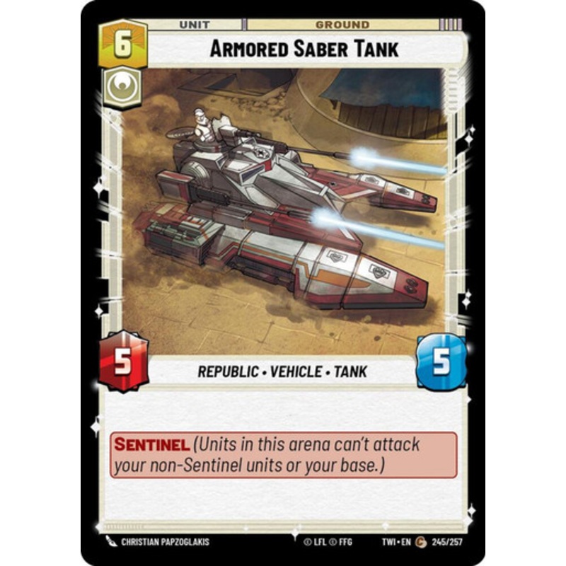 Armored Saber Tank