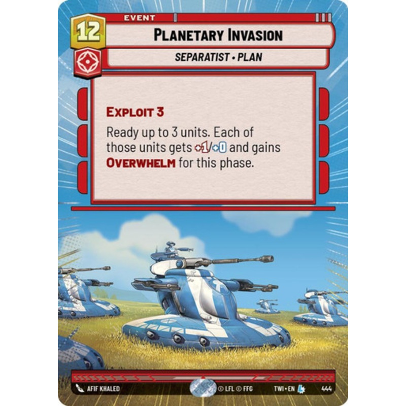 Planetary Invasion (Hyperspace Foil)