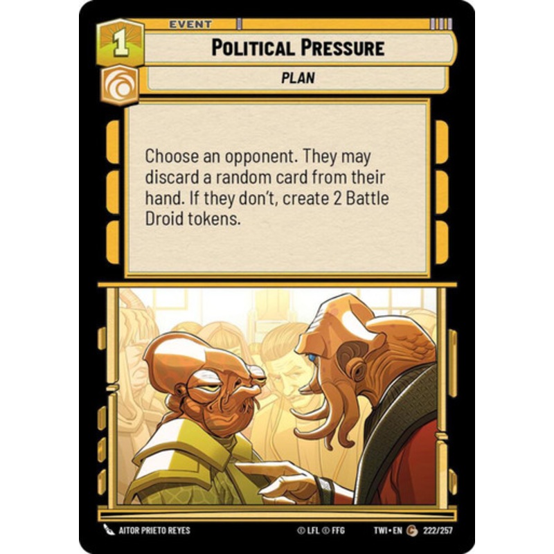 Political Pressure (Foil)