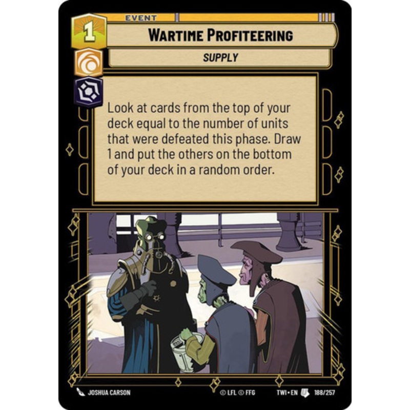 Wartime Profiteering
