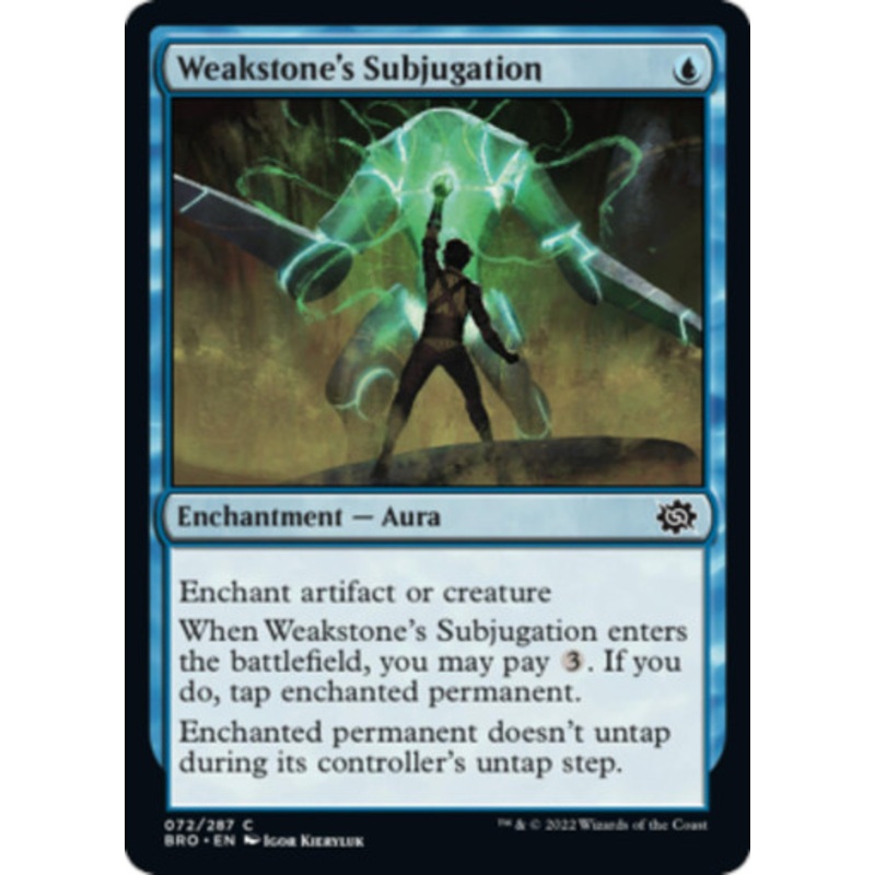 Weakstone's Subjugation