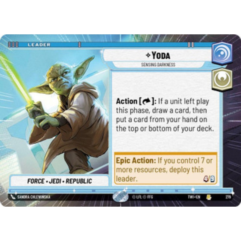 Yoda, Sensing Darkness (Hyperspace Frame)