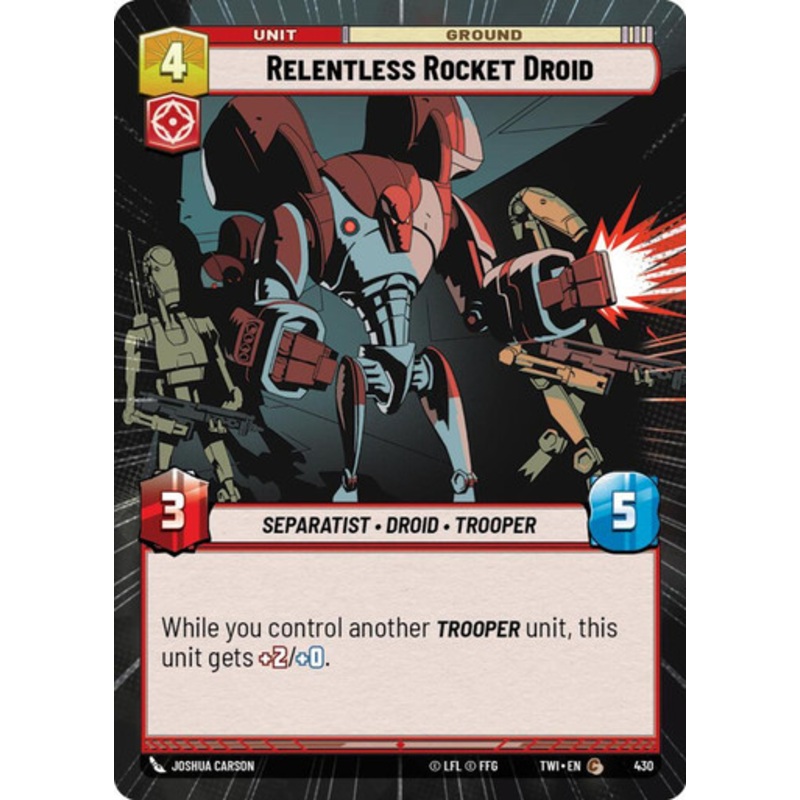 Relentless Rocket Droid (Hyperspace Frame)