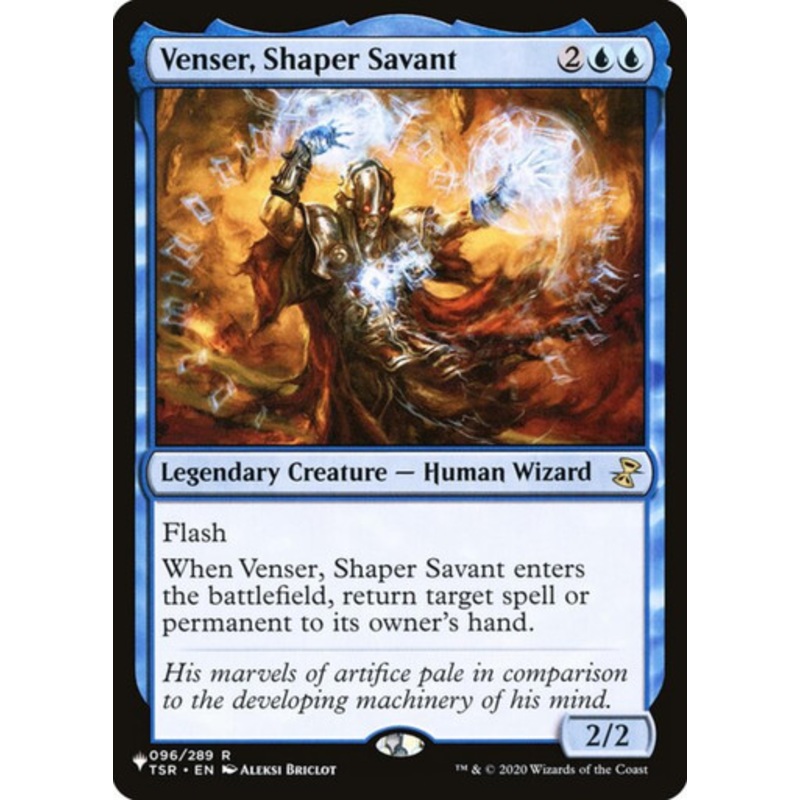 Venser, Shaper Savant (The List Reprint) | Time Spiral Remastered