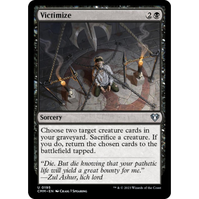 Victimize | Commander Masters
