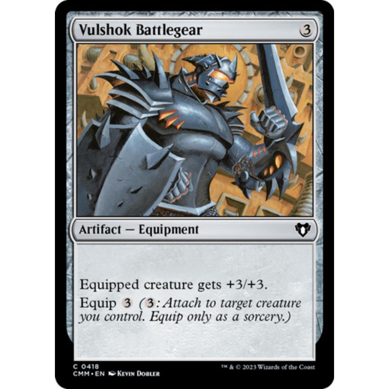 Vulshok Battlegear | Commander Masters