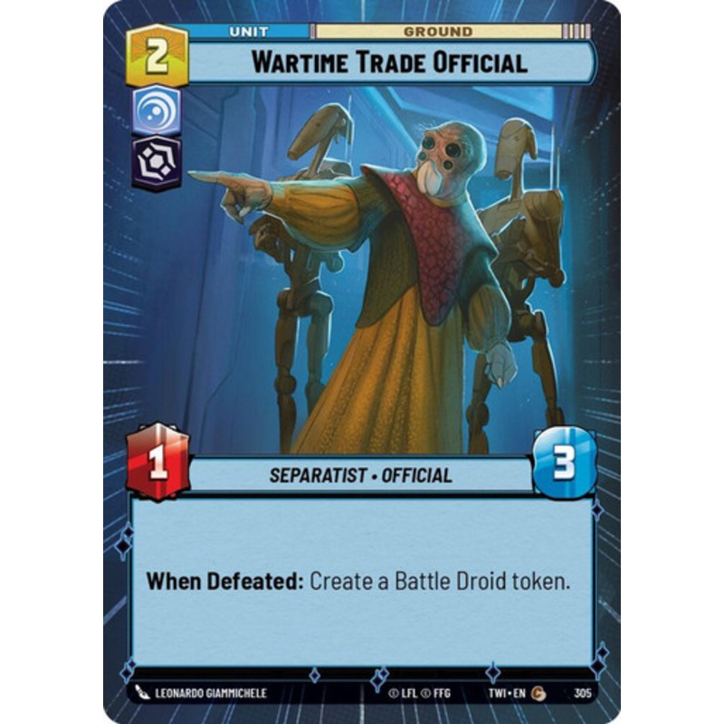 Wartime Trade Official (Hyperspace Frame)