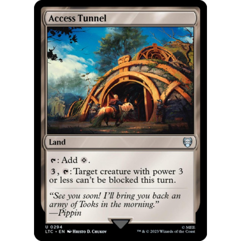 Access Tunnel | The Lord of the Rings Commander