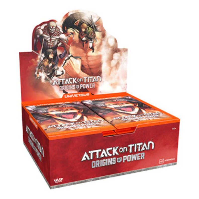 UniVersus: Attack on Titan - Origins of Power Booster Box