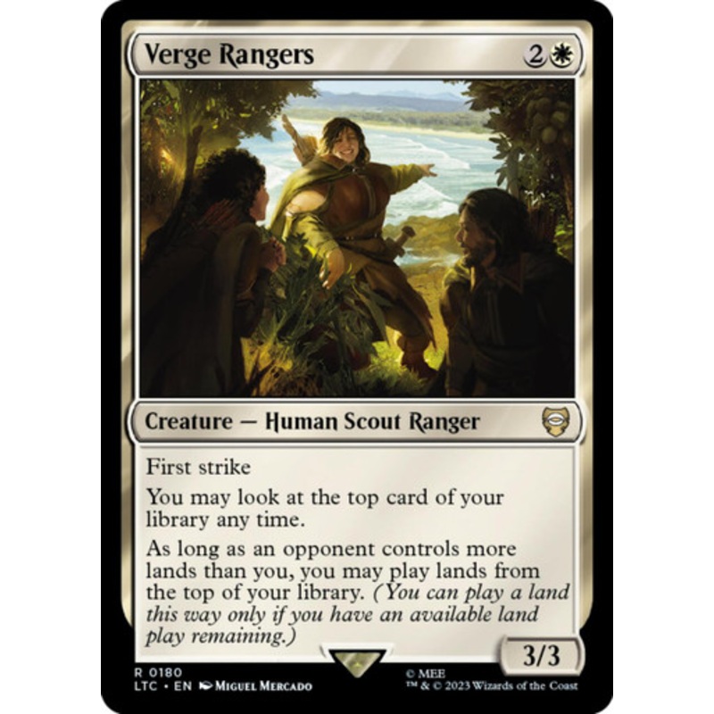 Verge Rangers | The Lord of the Rings Commander