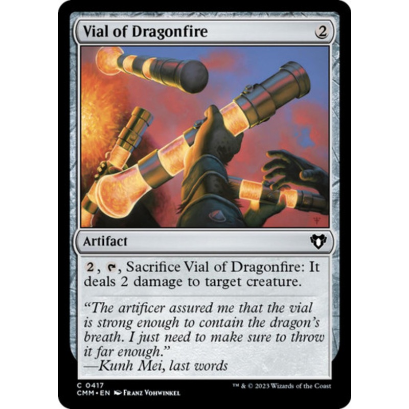Vial of Dragonfire | Commander Masters