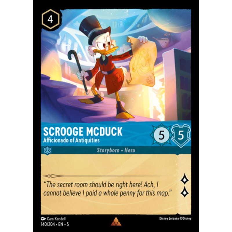 Scrooge McDuck - Afficionado of Antiquities