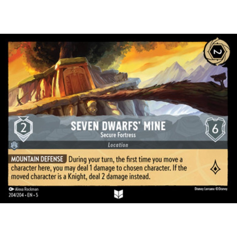 Seven Dwarfs' Mine - Secure Fortress (Foil)