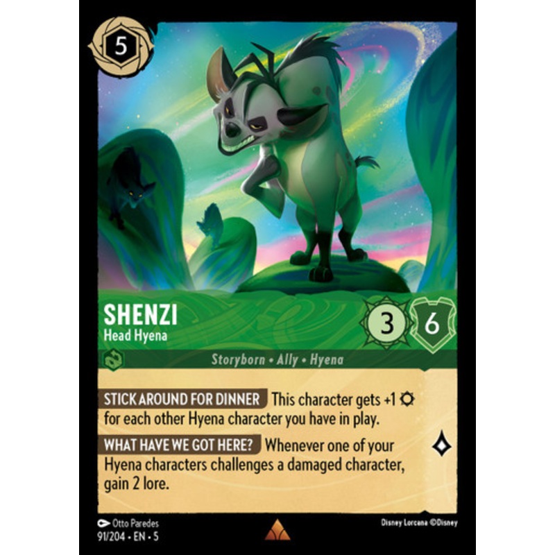 Shenzi - Head Hyena (Foil)