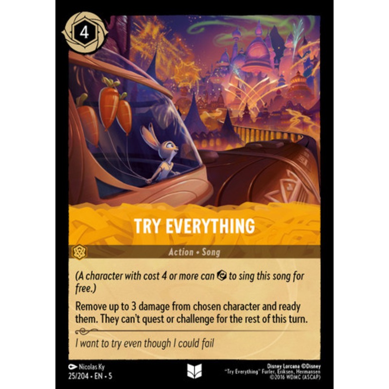 Try Everything (Foil)