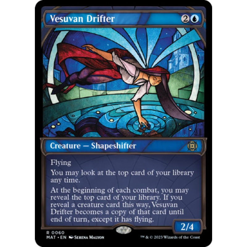 Vesuvan Drifter (Showcase Frame foil)