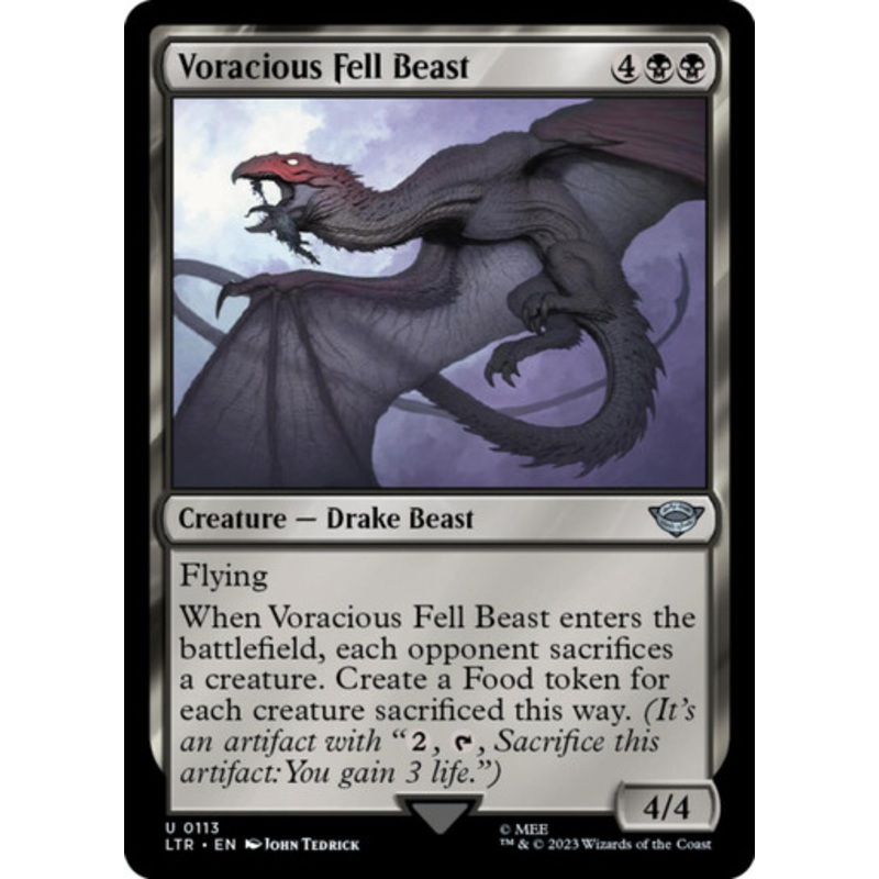 Voracious Fell Beast | The Lord of the Rings: Tales of Middle-earth