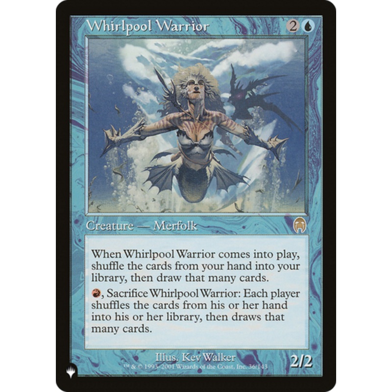 Whirlpool Warrior (The List Reprint) | Apocalypse