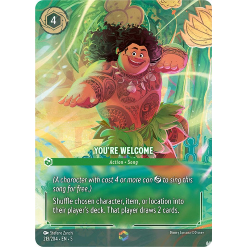 You're Welcome (Enchanted Rare)