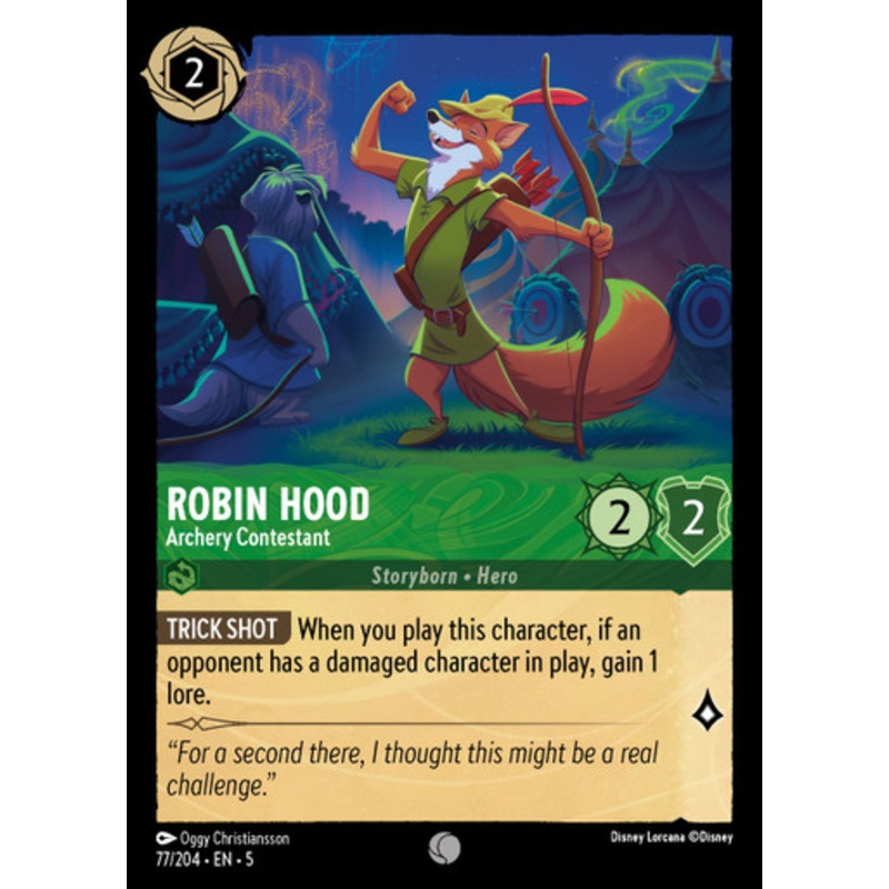 Robin Hood - Archery Contestant (Foil)