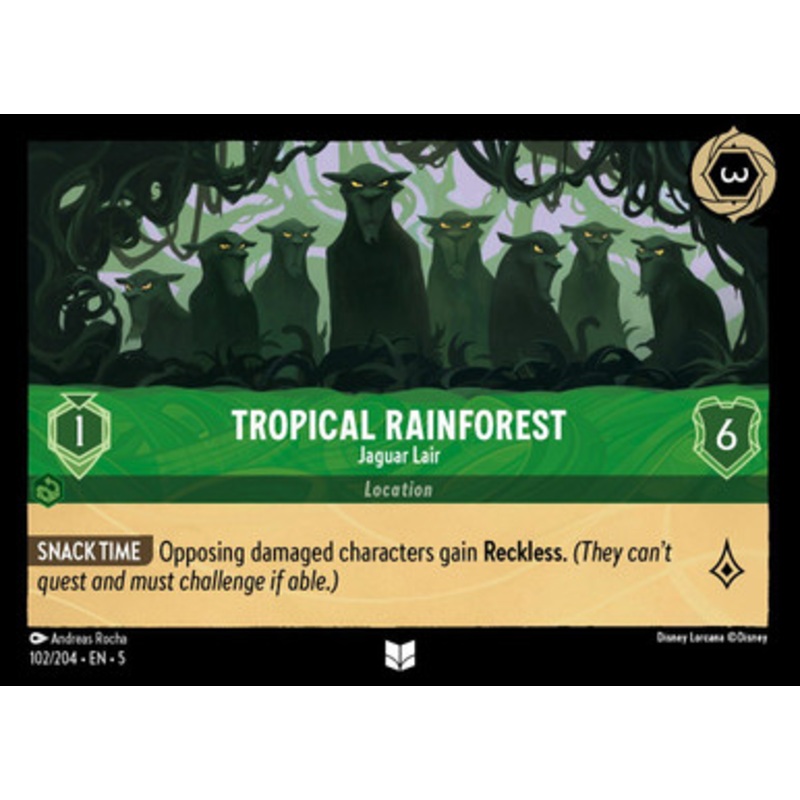 Tropical Rainforest - Jaguar Lair (Foil)