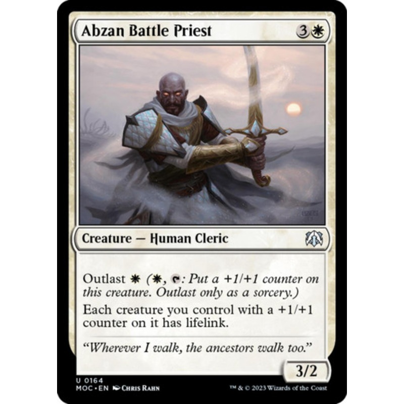 Abzan Battle Priest | March of the Machine Commander