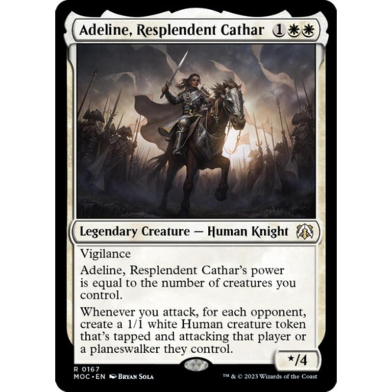 Adeline, Resplendent Cathar | March of the Machine Commander