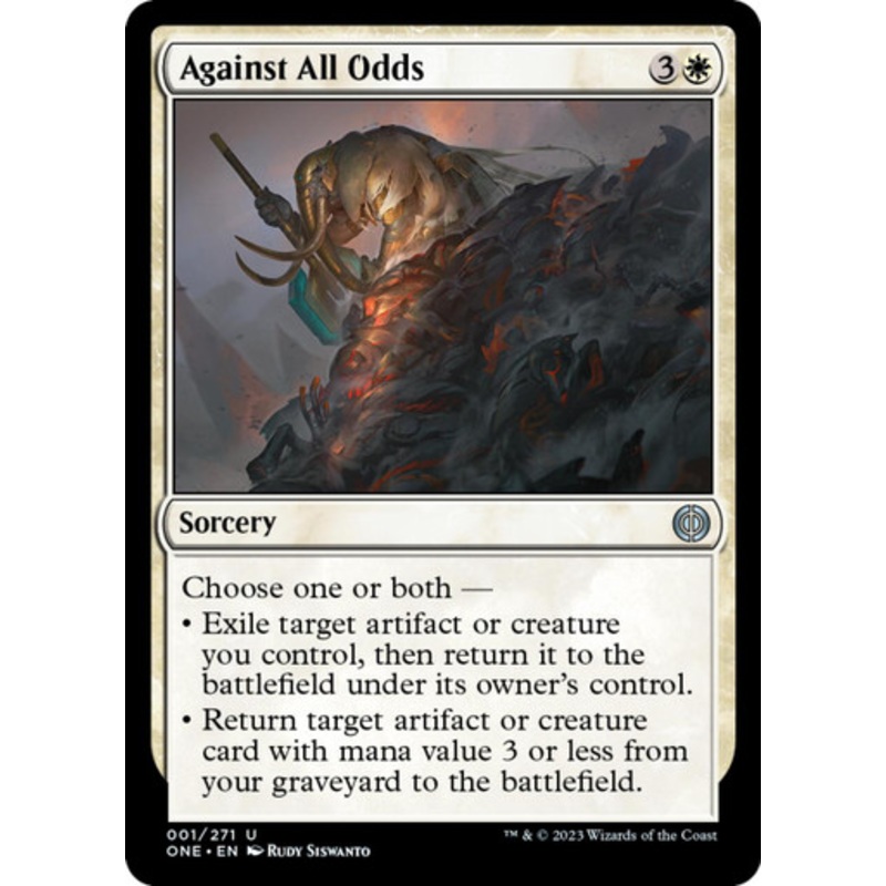 Against All Odds (foil) | Phyrexia: All Will Be One