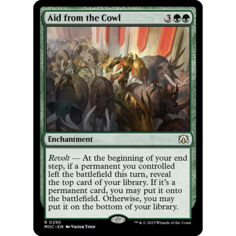 Aid from the Cowl | March of the Machine Commander
