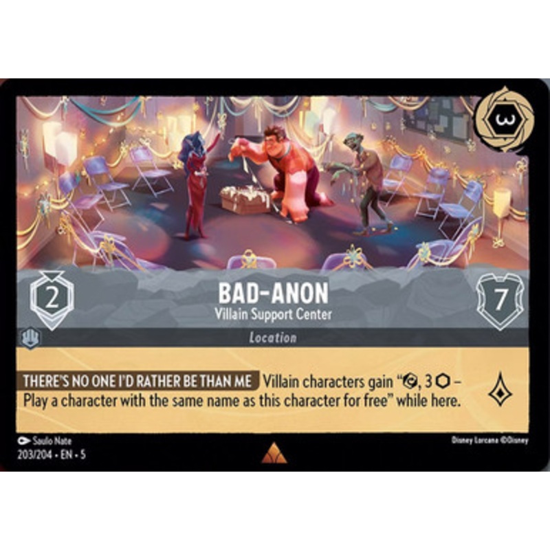 Bad-Anon - Villain Support Center (Foil)