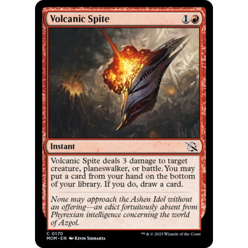 Volcanic Spite | March of the Machine