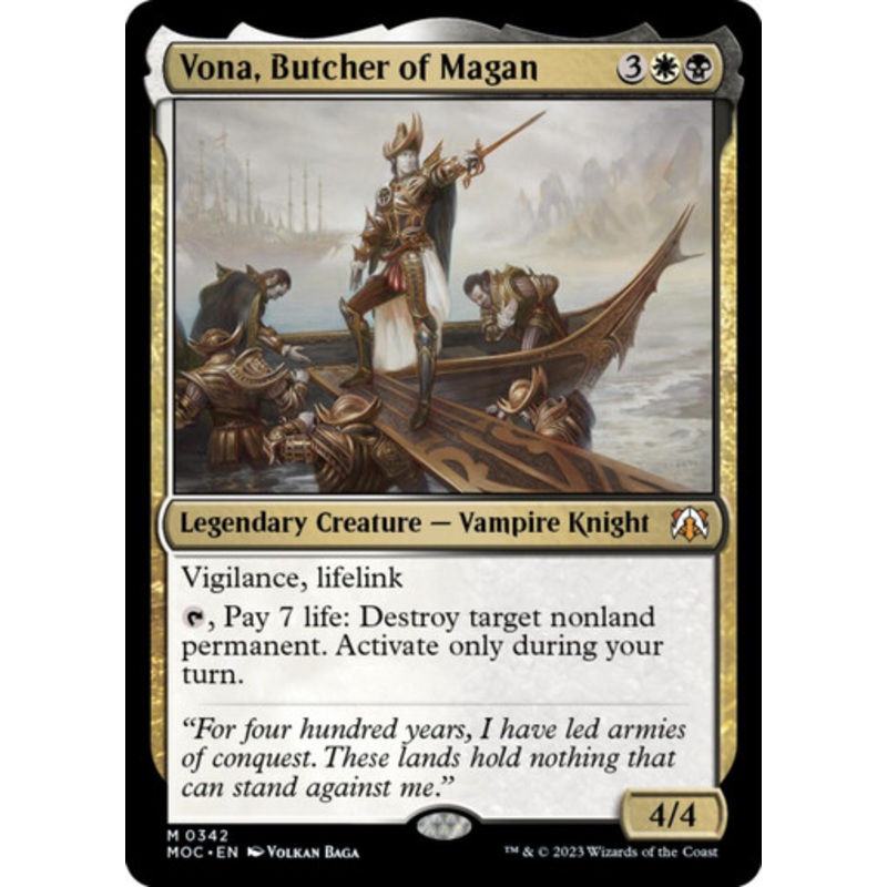 Vona, Butcher of Magan | March of the Machine Commander
