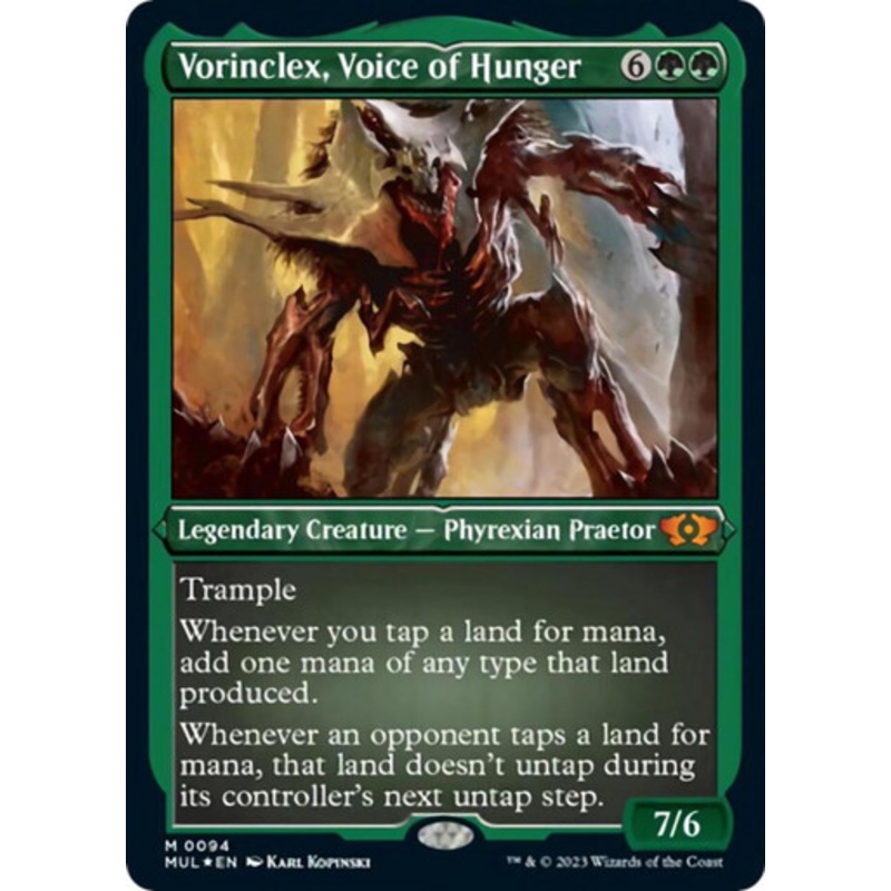 Vorinclex, Voice of Hunger (Etched foil) | Multiverse Legends