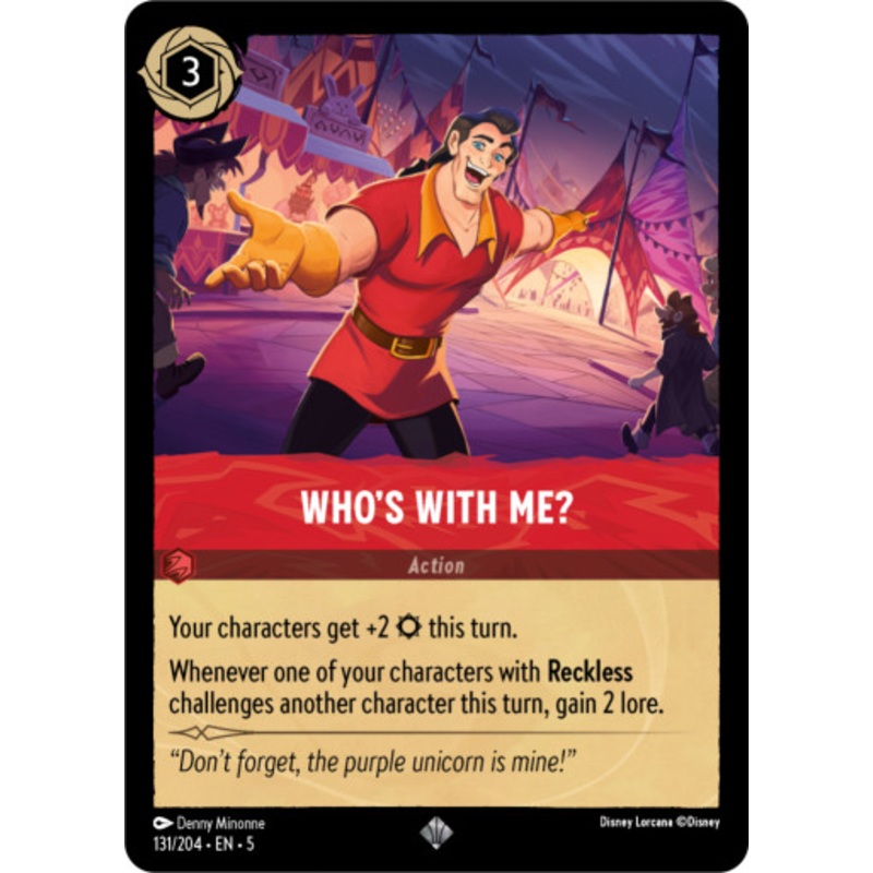 Who's With Me? (Foil)
