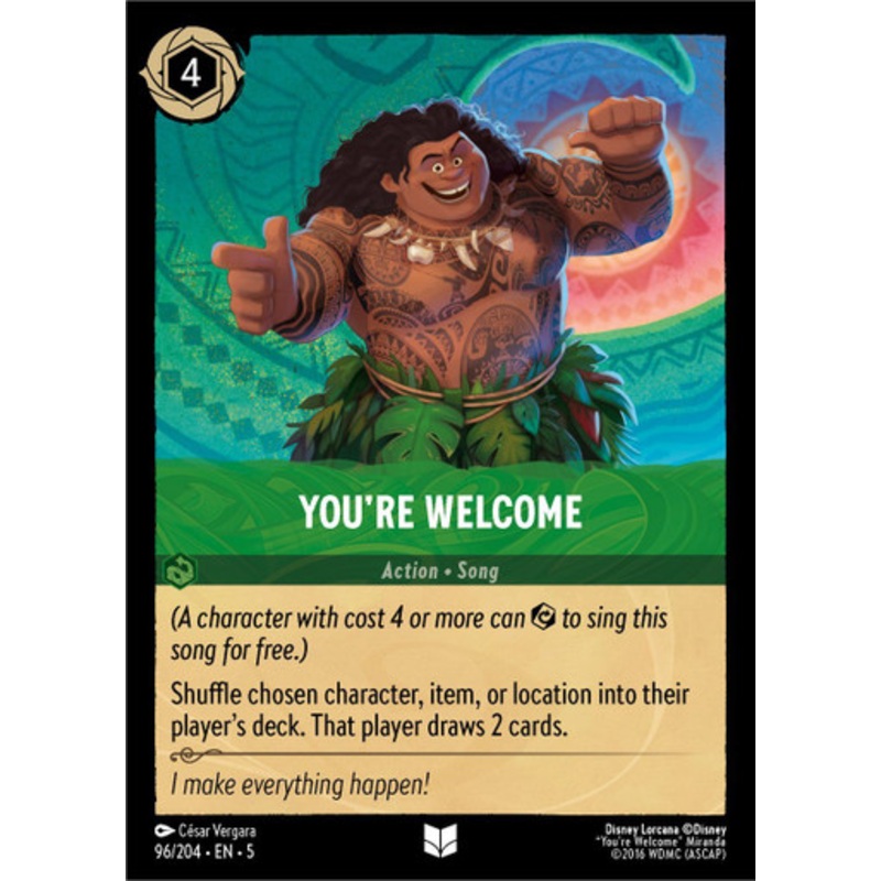 You're Welcome (Foil)