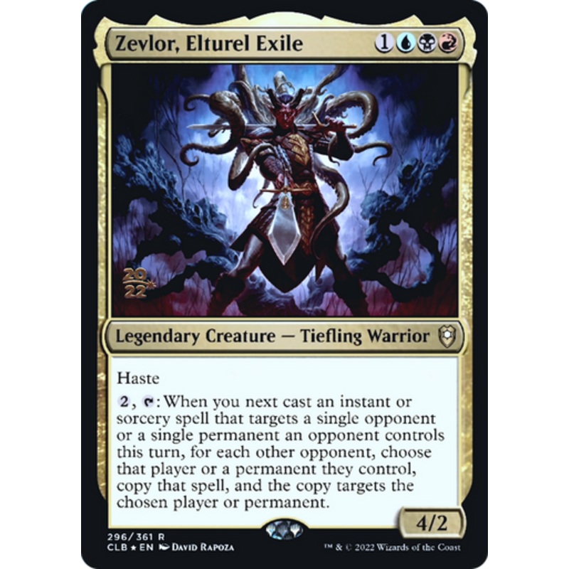 Zevlor, Elturel Exile (Prerelease foil) | Commander Legends: Battle for Baldur's Gate