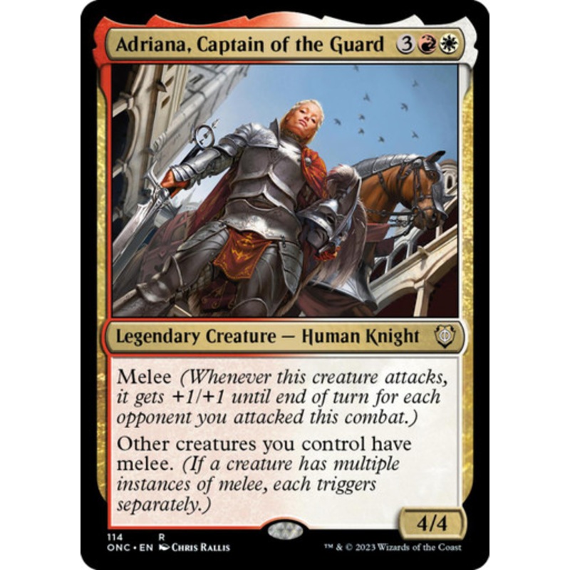 Adriana, Captain of the Guard | Phyrexia: All Will Be One Commander