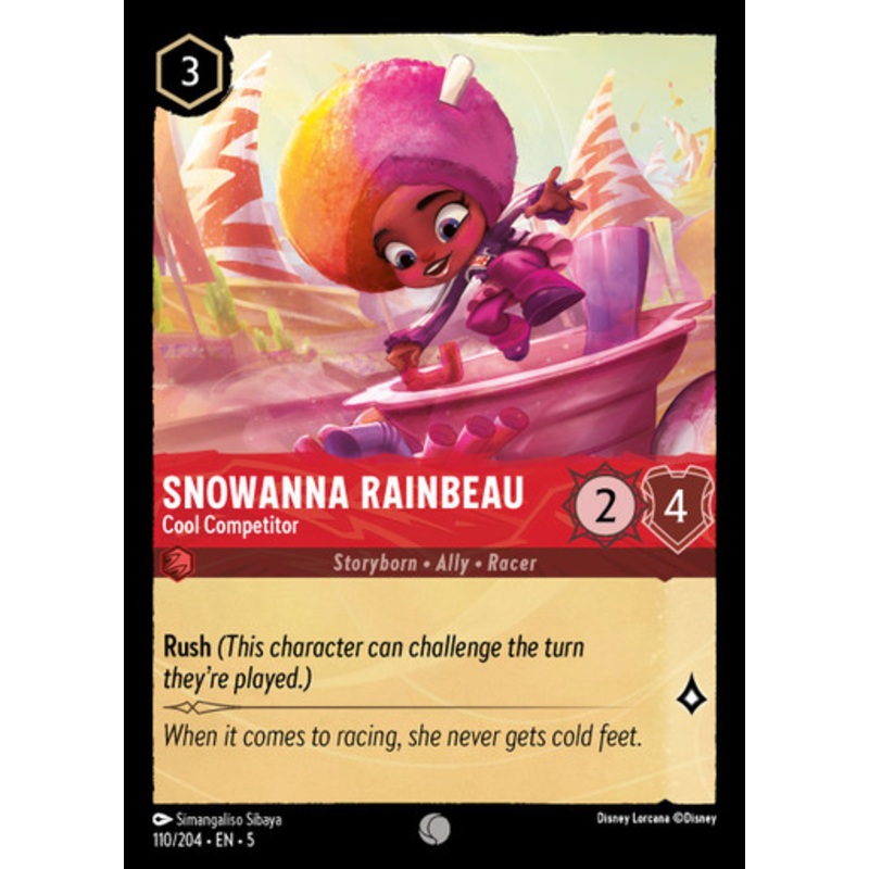 Snowanna Rainbeau - Cool Competitor