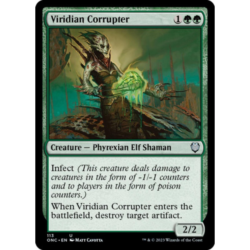 Viridian Corrupter | Phyrexia: All Will Be One Commander