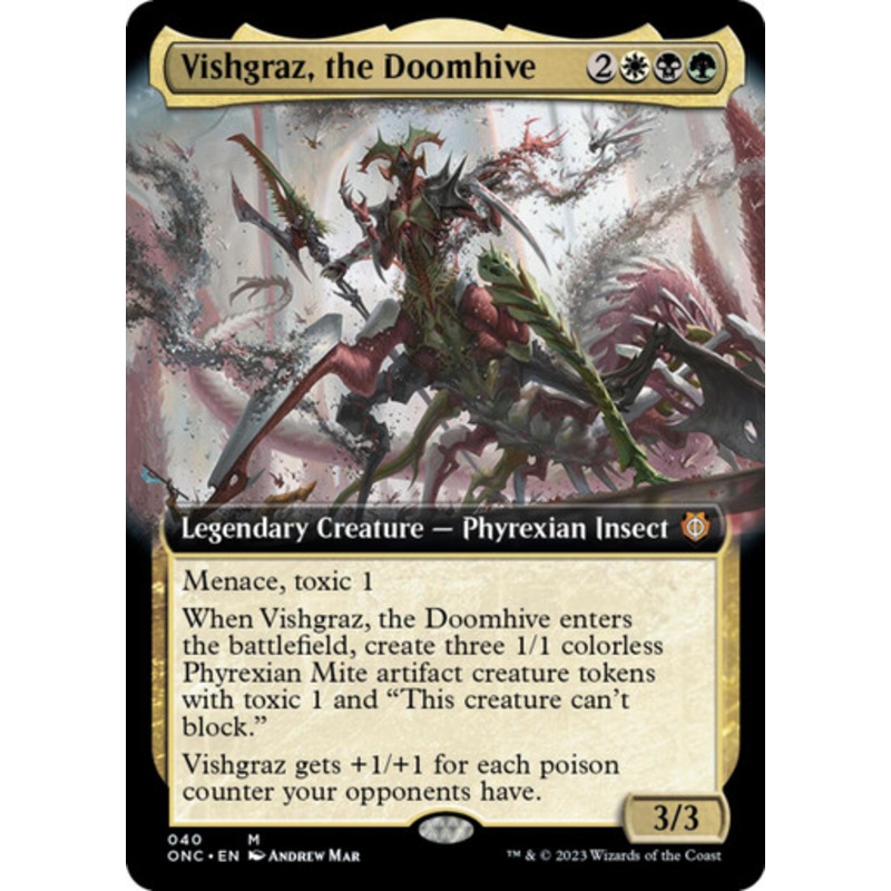 Vishgraz, the Doomhive (Extended Art) | Phyrexia: All Will Be One Commander