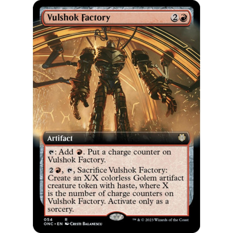 Vulshok Factory (Extended Art) | Phyrexia: All Will Be One Commander