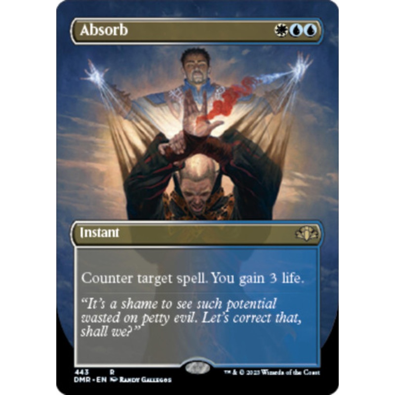 Absorb (Borderless Art) | Dominaria Remastered