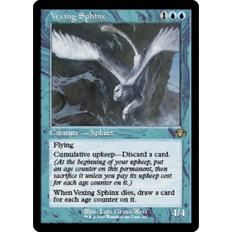 Vexing Sphinx (Retro Frame foil)